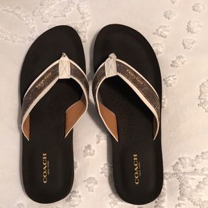Coach Flip Flops